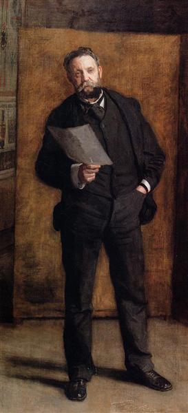 Portrait de Leslie Miller, 1901 - Thomas Eakins