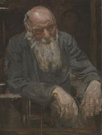 Study of an old man - 湯姆·艾金斯