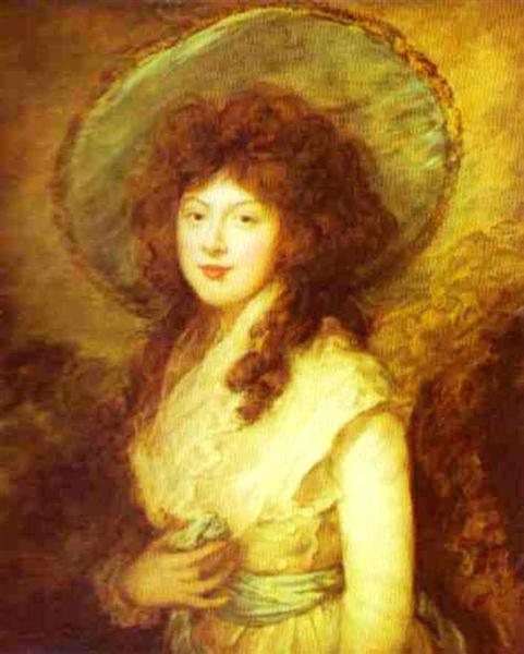 Miss Catherine Tatton, 1785 - Томас Гейнсборо
