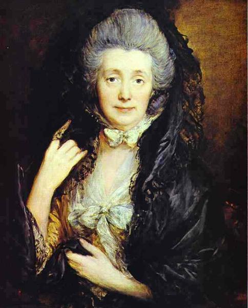 Nee Margaret Burr, c.1778 - Томас Гейнсборо