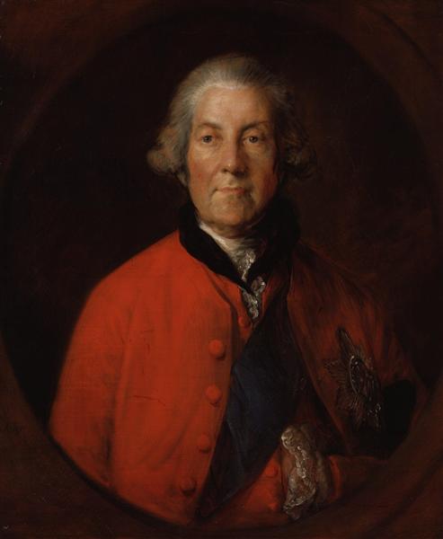 Portrait of John Russell, 4th Duke of Bedford - Томас Гейнсборо