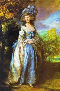 Sophia Charlotte, Lady Sheffield - Thomas Gainsborough