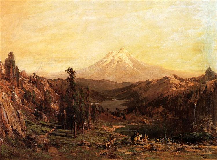 Mount Shasta and Castle Lake, Californi, 1880 - Thomas Hill