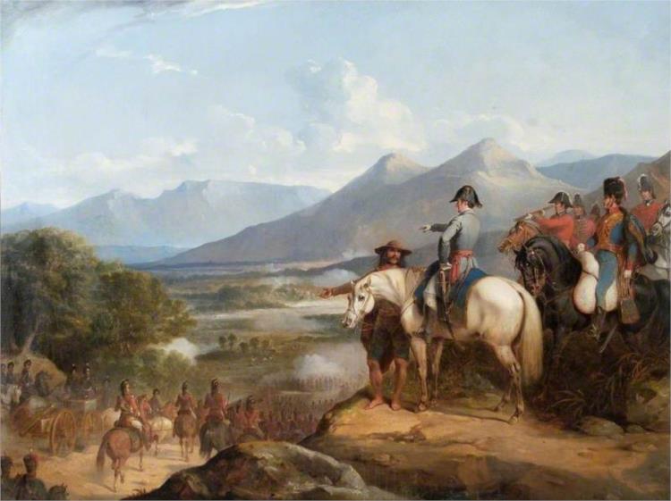 The Battle of Vittoria, 21 June, 1813 - Thomas Jones Barker
