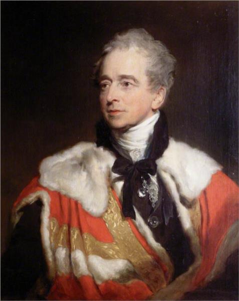 Charles Abbot, 1st Baron Colchester, 1824 - Thomas Lawrence