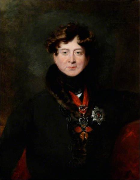 George IV (detail), 1822 - Томас Лоуренс