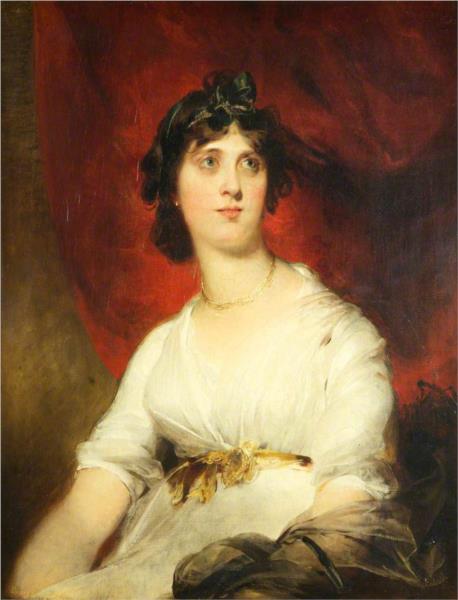 Mrs Cecilia Lock, 1797 - 托马斯·劳伦斯