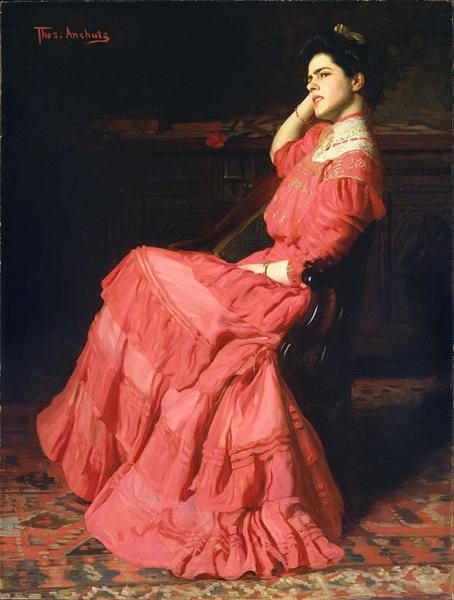 Uma Rosa, 1907 - Thomas Pollock Anshutz