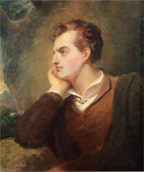 Lord Byron, 1828 - Томас Салли
