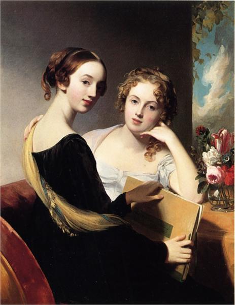Misses Mary and Emily McEuen, 1823 - Томас Саллі
