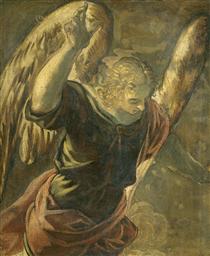 Annunciation the Angel - 丁托列托