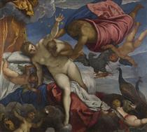 El origen de la Vía Láctea - Tintoretto