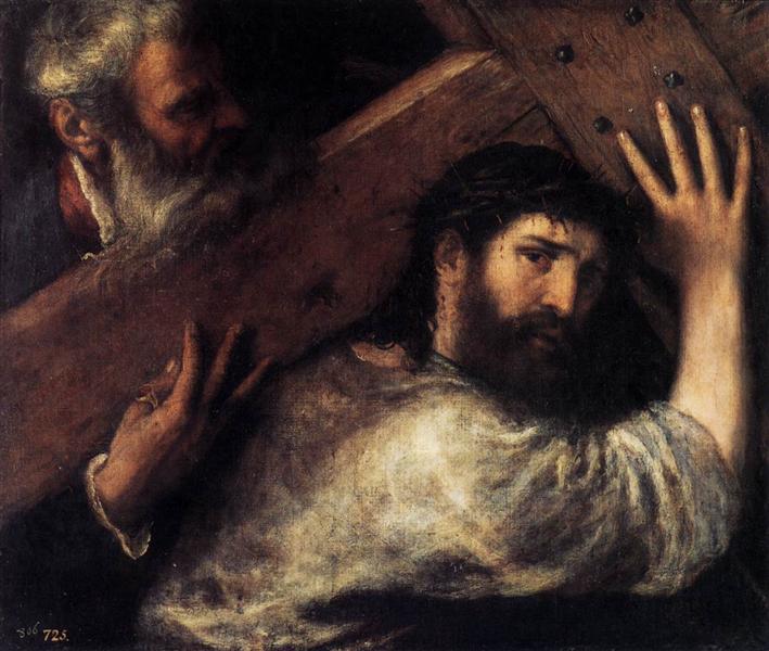 Christ Carrying the Cross, 1570 - 1575 - Ticiano Vecellio