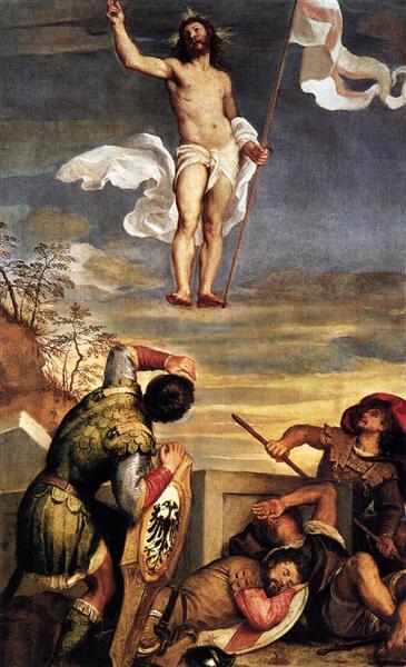 The Resurrection, 1542 - 1544 - Ticiano Vecellio