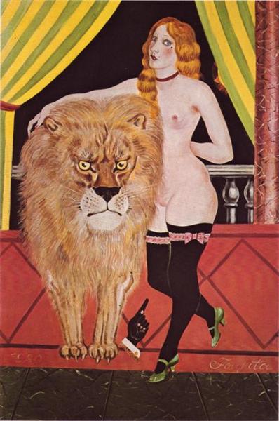 The Lion Tamer, 1930 - 藤田嗣治
