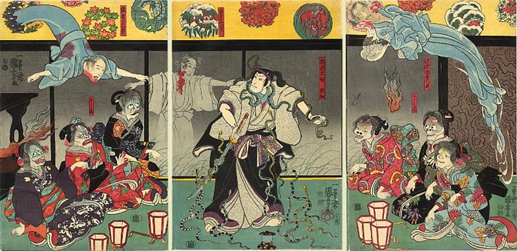 The Ghosts - Utagawa Kuniyoshi