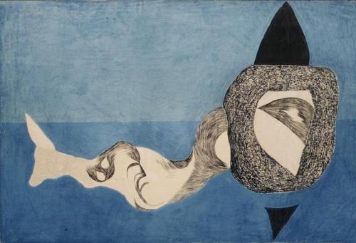 Monster in Blue Space, 1939 - Lajos Vajda