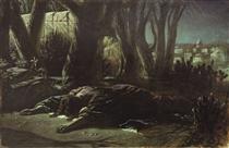 Christ in Gethsemane - Vasily Perov
