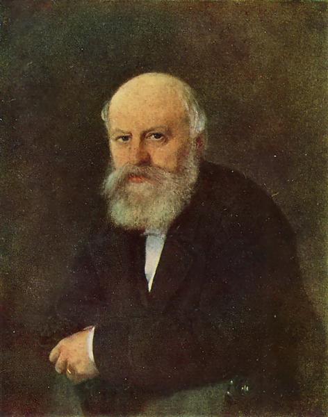 Portrait of the composer P.S. Campione, 1872 - Vasili Perov
