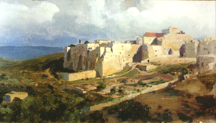 Bethlehem, 1882 - Wassili Dmitrijewitsch Polenow