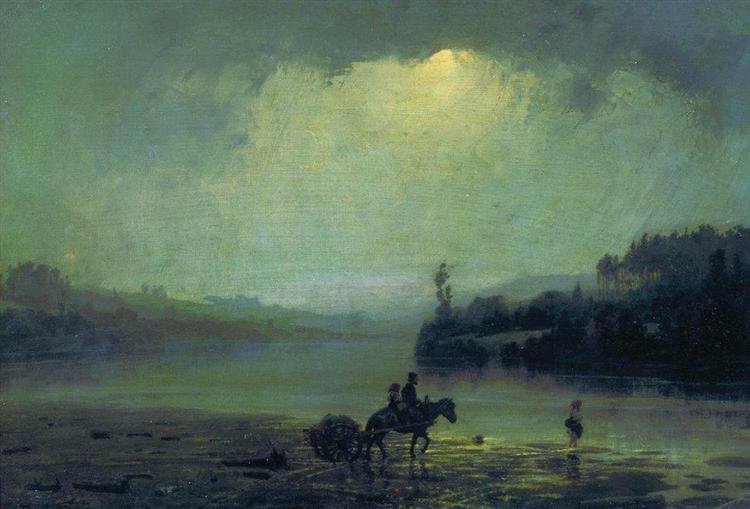 Downpour, 1874 - Wassili Dmitrijewitsch Polenow