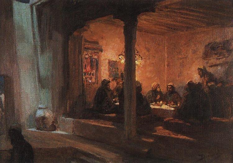 Lord's Supper - Wassili Dmitrijewitsch Polenow