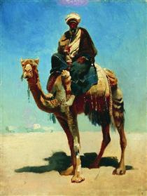 Arab on camel - Vasili Vereshchaguin
