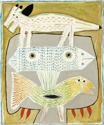 Animaux claniques hominisés - Victor Brauner