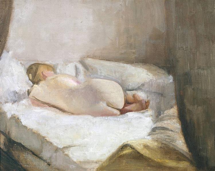 Reclining Nude, 1942 - Віктор Пасмор