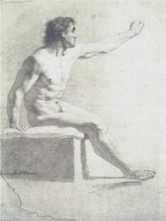 Modelo masculino, 1792 - Vieira Portuense