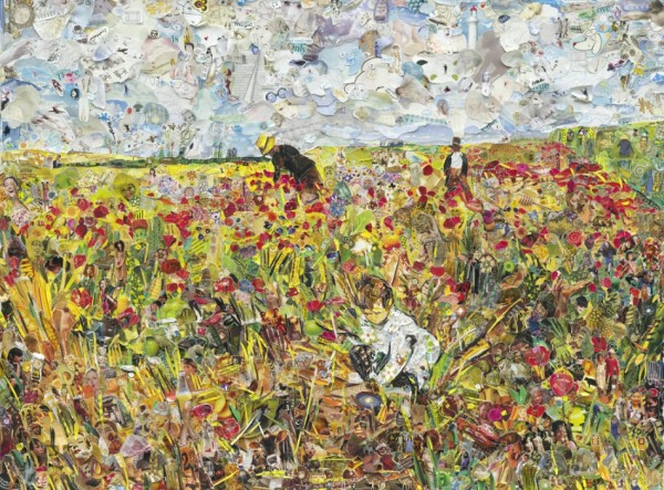 Picking Flowers in a Field, after Mary Cassatt (Pictures of Magazine 2), 2012 - Вик Мунис