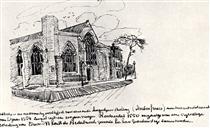 Austin Friars Church, London - Винсент Ван Гог