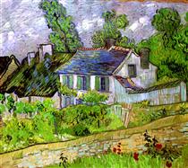 Houses in Auvers - Vincent van Gogh