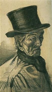 Man with Top Hat - Vincent van Gogh