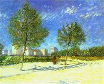 On the Outskirts of Paris - Vincent van Gogh