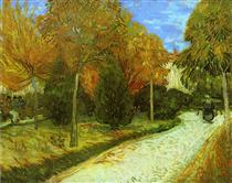 Path in the Park at Arles - Vincent van Gogh