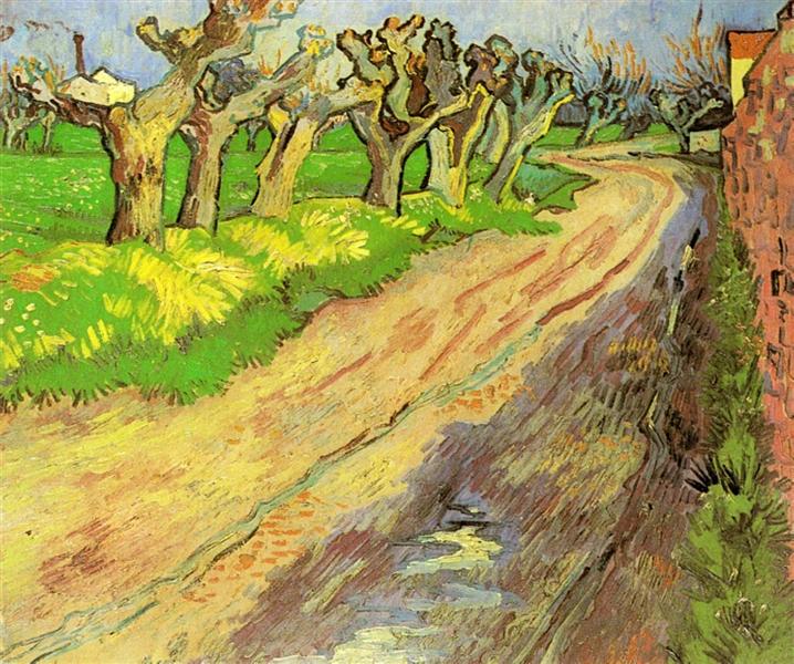 Pollard Willows, 1889 - Винсент Ван Гог