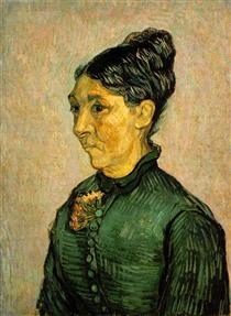 Portrait of Madame Trabuc - Vincent van Gogh