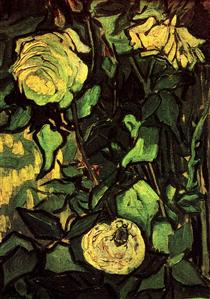 Roses and Beetle - Вінсент Ван Гог