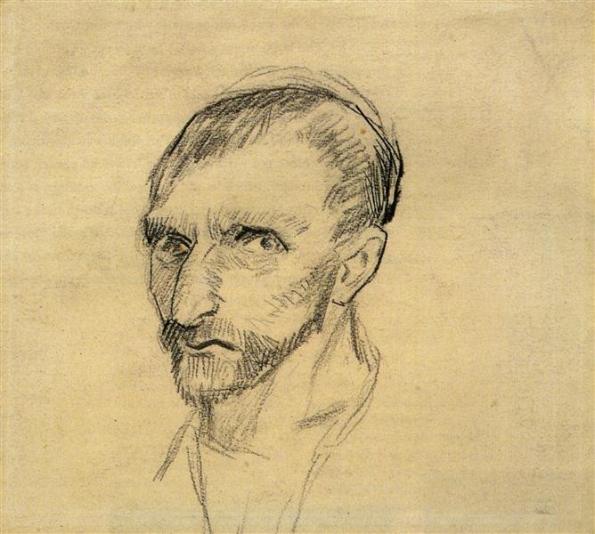 Self-Portrait, 1886 - Винсент Ван Гог