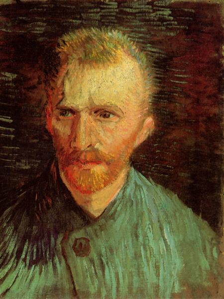 Автопортрет, 1887 - Вінсент Ван Гог