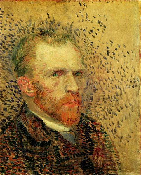 Автопортрет, 1887 - Вінсент Ван Гог