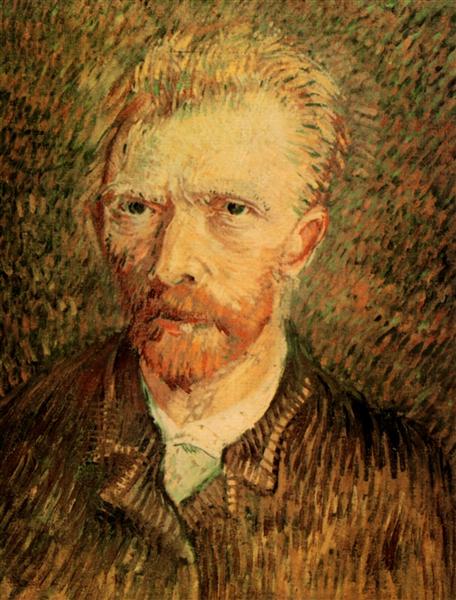 Автопортрет, 1888 - Вінсент Ван Гог