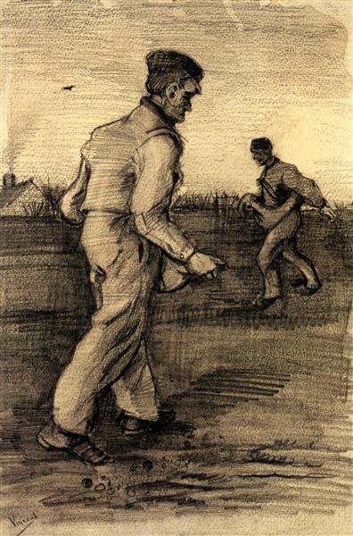 Сіячі, 1882 - Вінсент Ван Гог