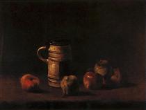 Still Life with Beer Mug and Fruit - Вінсент Ван Гог