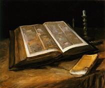 Still Life with Bible - Винсент Ван Гог