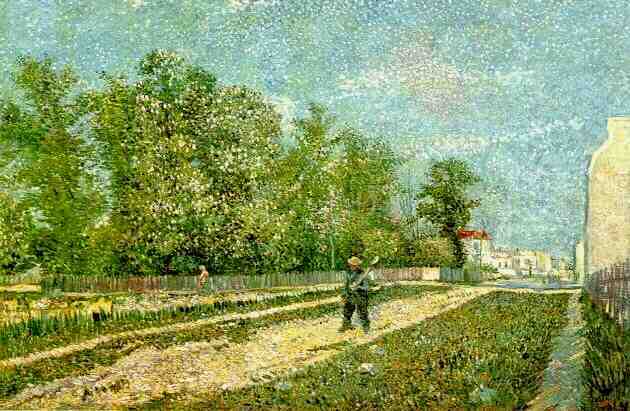 Suburbs of Paris, 1887 - Vincent van Gogh