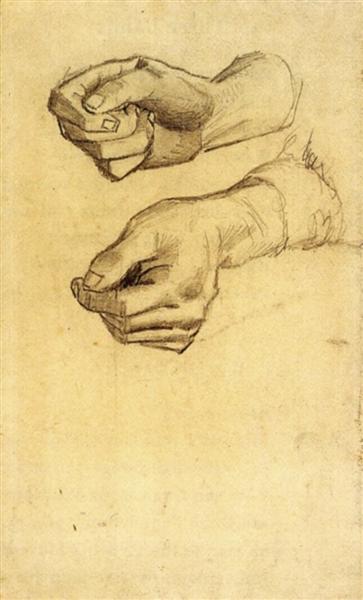 Two Hands, 1885 - Вінсент Ван Гог