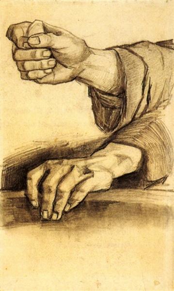 Two Hands, 1885 - Vincent van Gogh