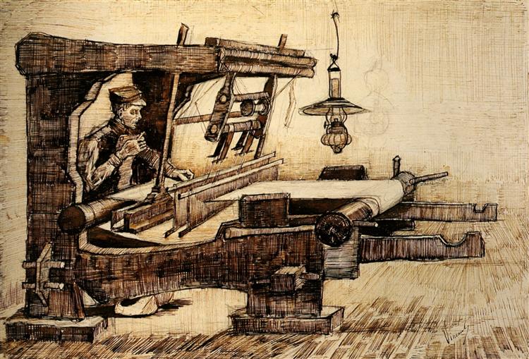 Weaver, 1884 - Винсент Ван Гог